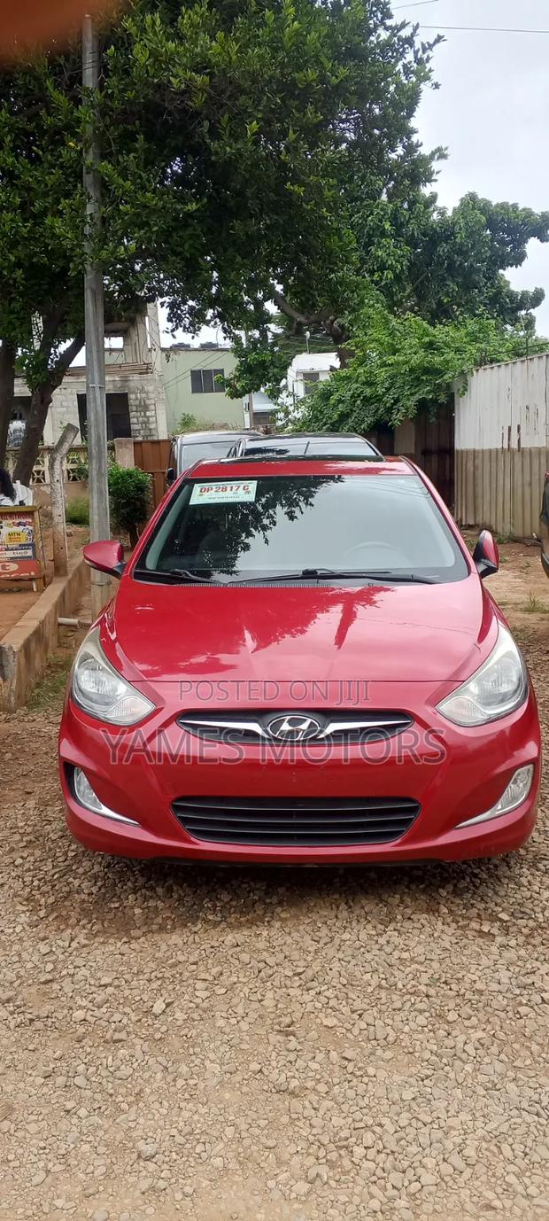 Hyundai Accent 2014 Red