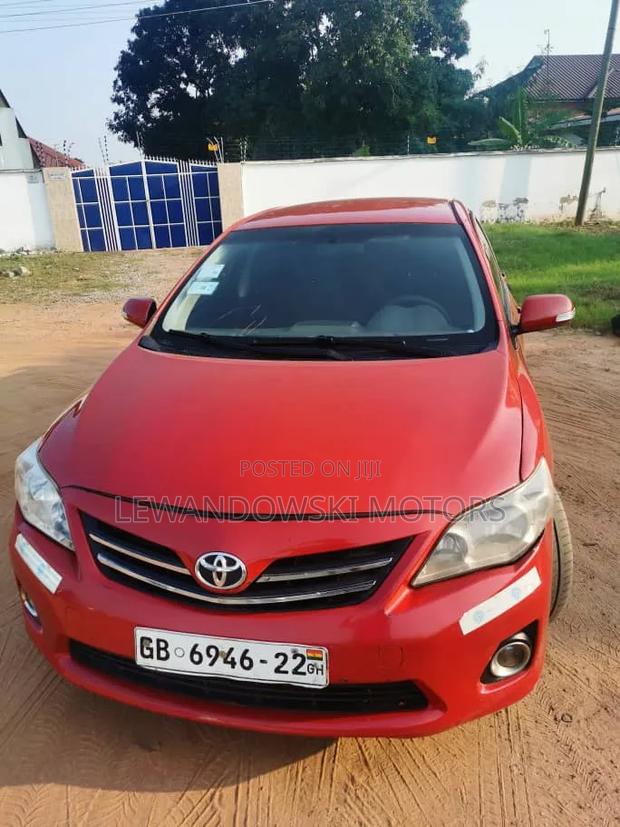 Toyota Corolla 2012 Red