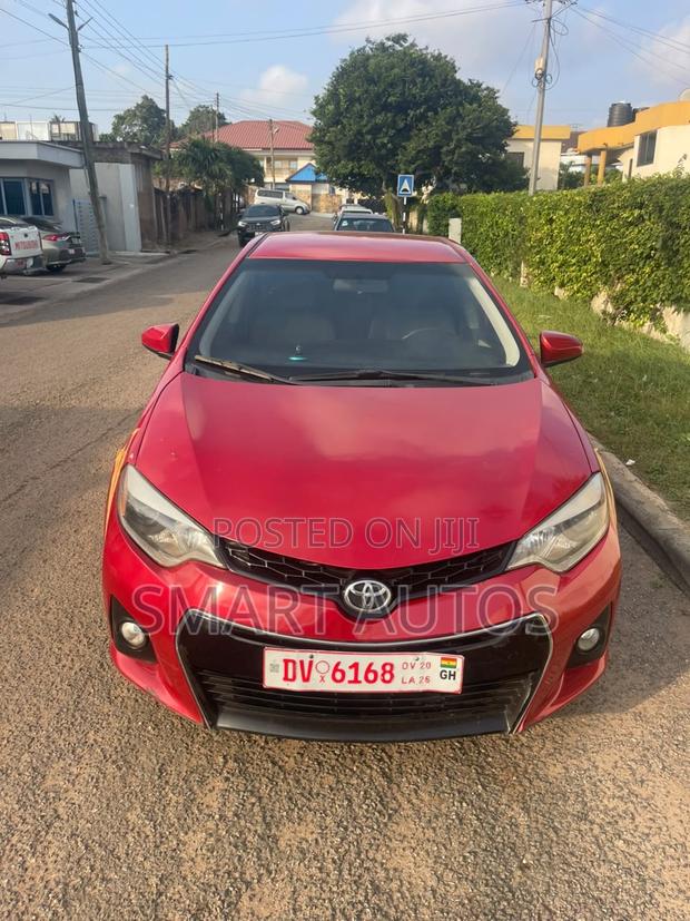 Toyota Corolla L 4dr Sedan (1.8L 4cyl 4A) 2015 Red