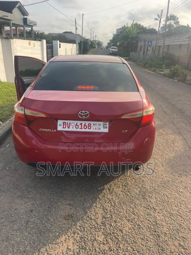 Toyota Corolla L 4dr Sedan (1.8L 4cyl 4A) 2015 Red