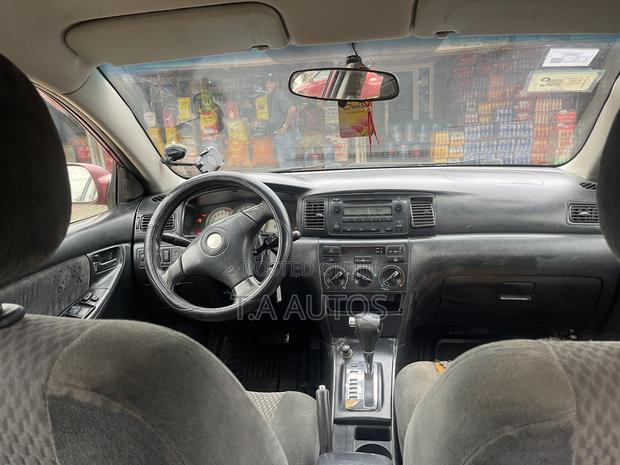 Toyota Corolla S 2007 Red