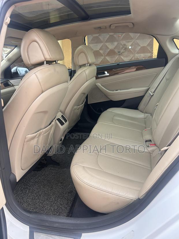 Hyundai Sonata Limited 4dr Sedan (2.4L 4cyl 6A) 2015 White