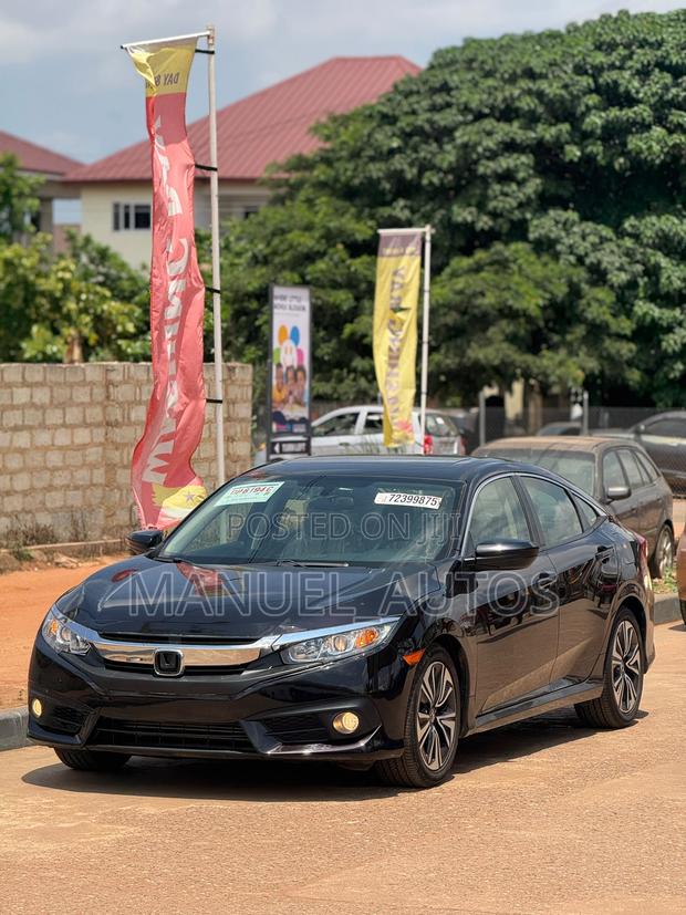 Honda Civic EX-L Sedan 2018 Black