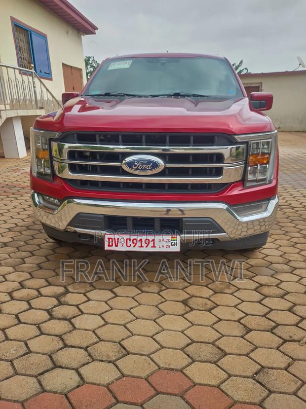 Ford F-150 LARIAT 2022 Red