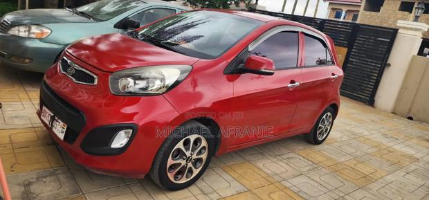 Kia Morning 2014 Red