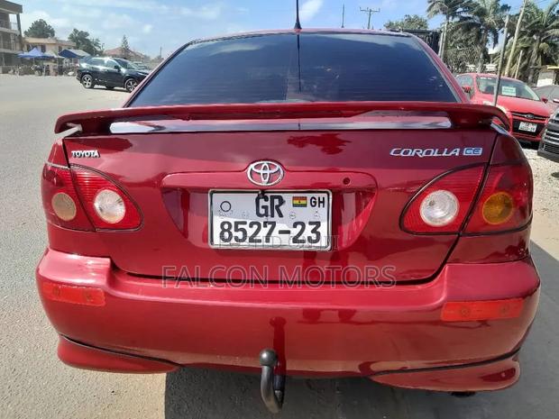 Toyota Corolla 2007 Red