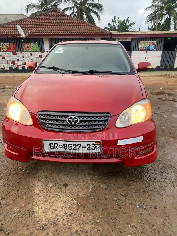 Toyota Corolla 2007 Red