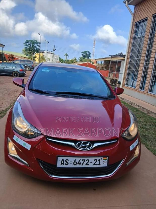 Hyundai Elantra Sport 4dr Sedan (2.0L 4cyl 6A) 2014 Red