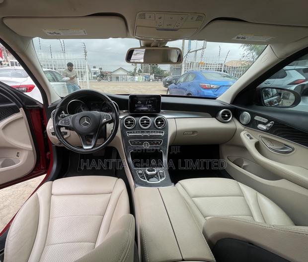 Mercedes-Benz C300 Sport 4Matic Sedan AWD (2.0L 4cyl 7A) 2017 Red