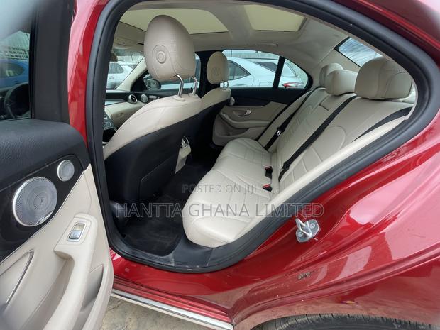 Mercedes-Benz C300 Sport 4Matic Sedan AWD (2.0L 4cyl 7A) 2017 Red