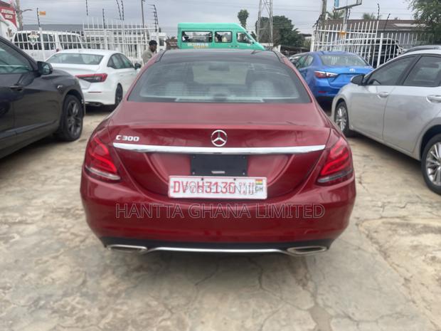 Mercedes-Benz C300 Sport 4Matic Sedan AWD (2.0L 4cyl 7A) 2017 Red