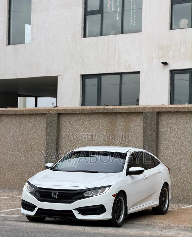 Honda Civic LX Sedan 2018 White