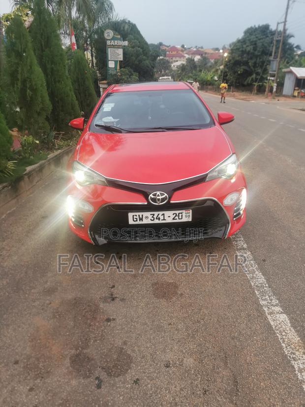 Toyota Corolla S Plus 4dr Sedan (1.8L 4cyl CVT) 2014 Red