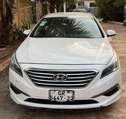 Hyundai Sonata Limited 2.0T Seban (2.0L 4cyl 6A) 2017 White for sale