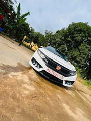 Honda Civic EX Sedan 2018 White for sale