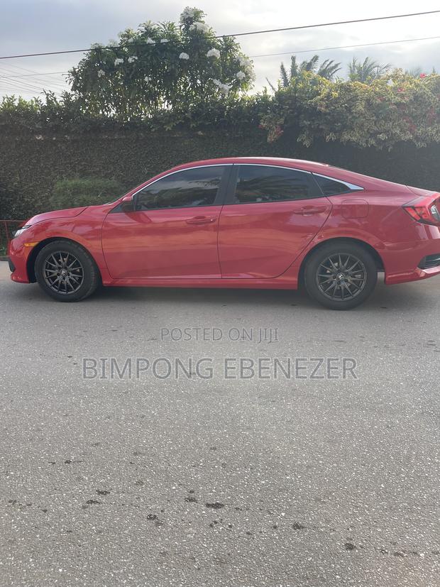 Honda Civic LX-P 2dr Coupe (2.0L 4cyl) 2017 Red