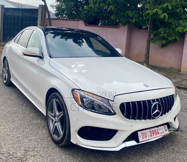Mercedes-Benz C300 Base AWD 4Matic Sedan (2.0L 4cyl 7A) 2015 White