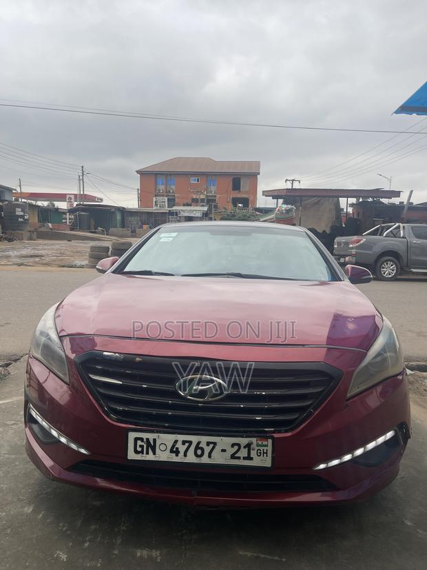 Hyundai Sonata 2015 Red