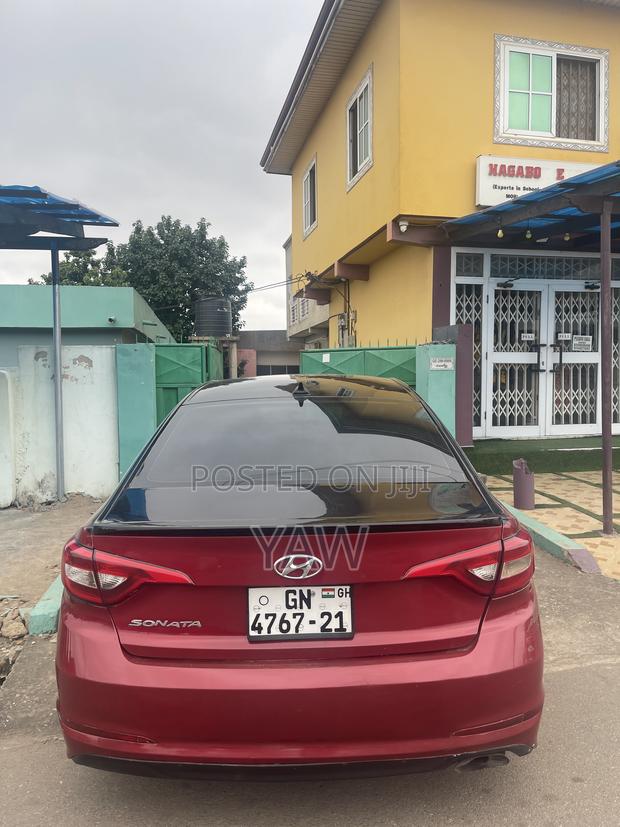 Hyundai Sonata 2015 Red