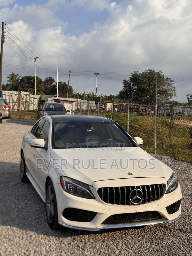 Mercedes-Benz C300 Luxury 4Matic Sedan AWD (2.0L 4cyl 7A) 2016 White