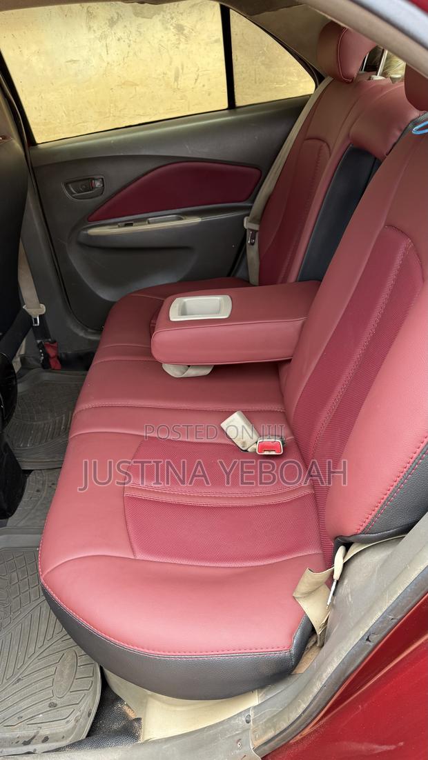 Toyota Belta 2012 Burgundy