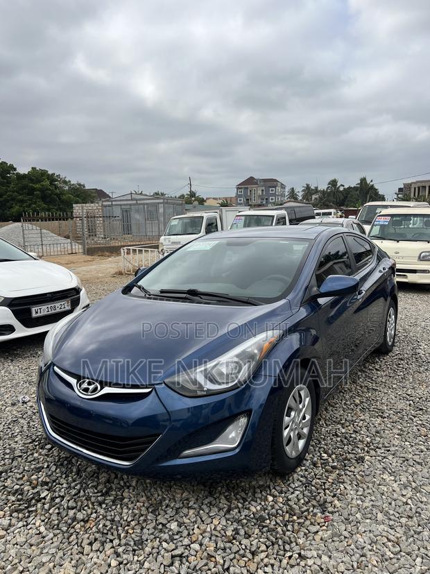 Hyundai Elantra 2015 Blue