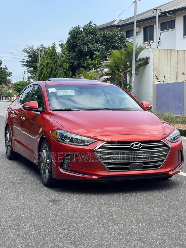 Hyundai Elantra Limited 2018 Orange