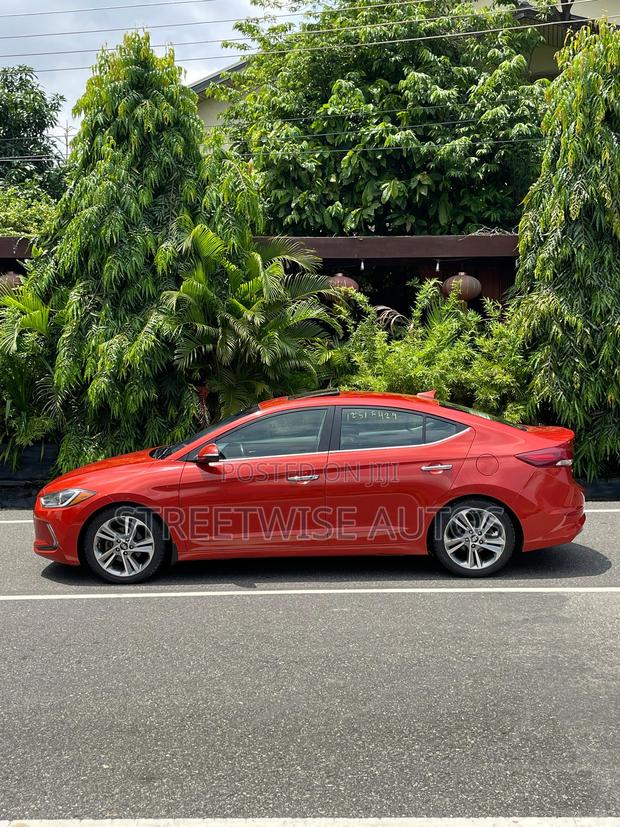 Hyundai Elantra Limited 2018 Orange