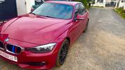 BMW 320i Sedan RWD 2014 Red for sale