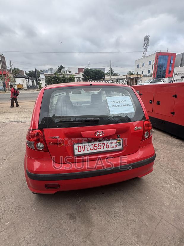 Hyundai Getz 2011 Red