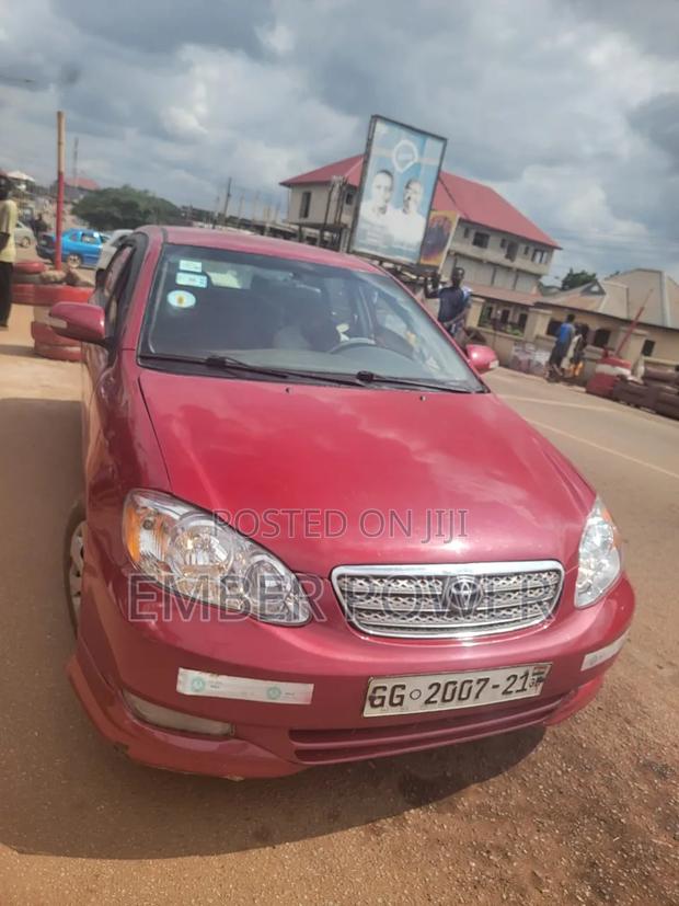 Toyota Corolla 2006 Red