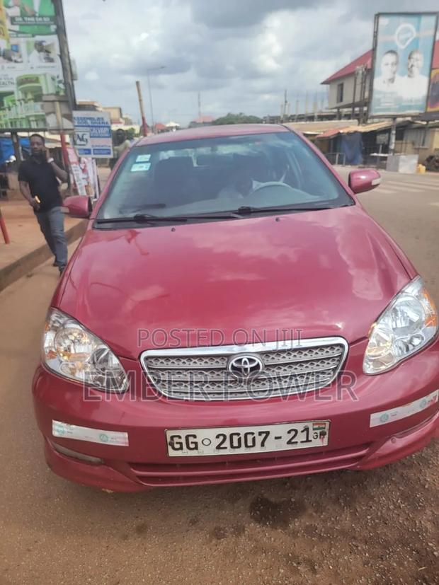 Toyota Corolla 2006 Red