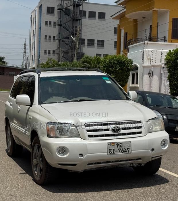 Toyota Highlander Limited V6 2006 White