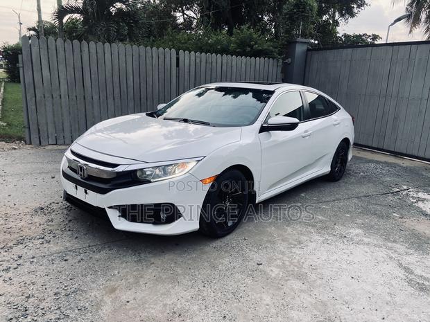 Honda Civic EX-L Sedan 2018 White