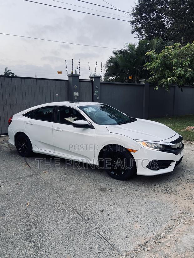 Honda Civic EX-L Sedan 2018 White