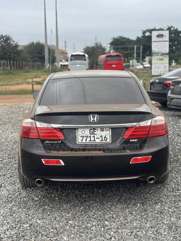 Honda Accord Sport 4dr Sedan (2.4L 4cyl CVT) 2015 Black