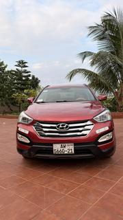 Hyundai Santa Fe 2014 Red for sale