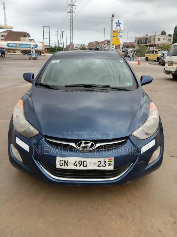 Hyundai Elantra 2013 Blue