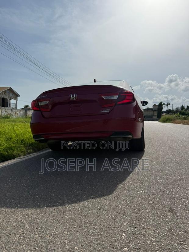 Honda Accord Sport (2.0L 4cyl Turbo 10A) 2019 Red