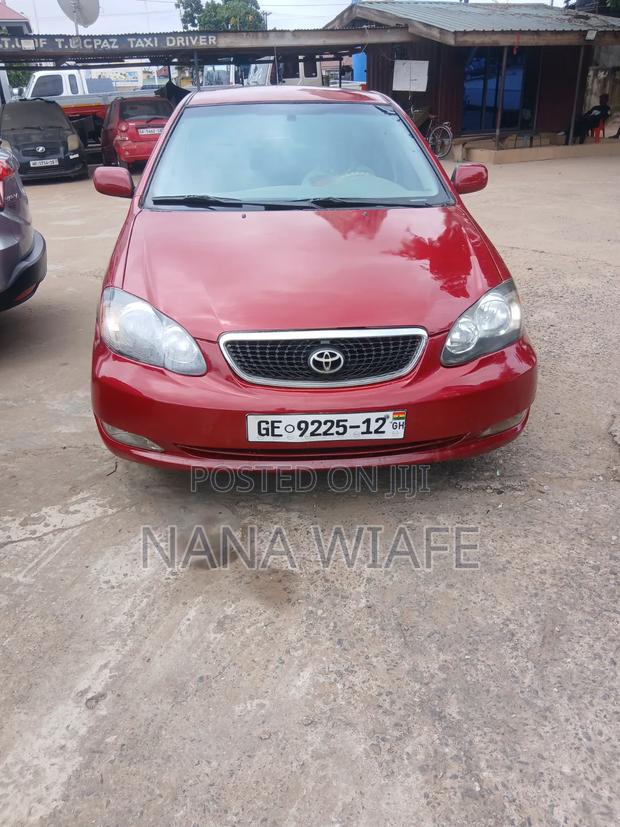 Toyota Corolla LE 2006 Red