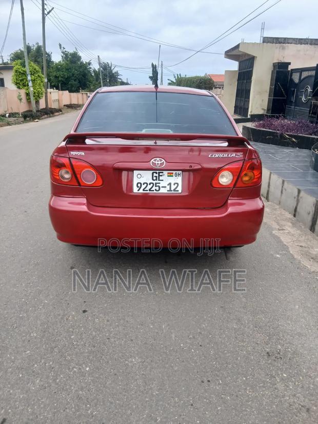 Toyota Corolla LE 2006 Red