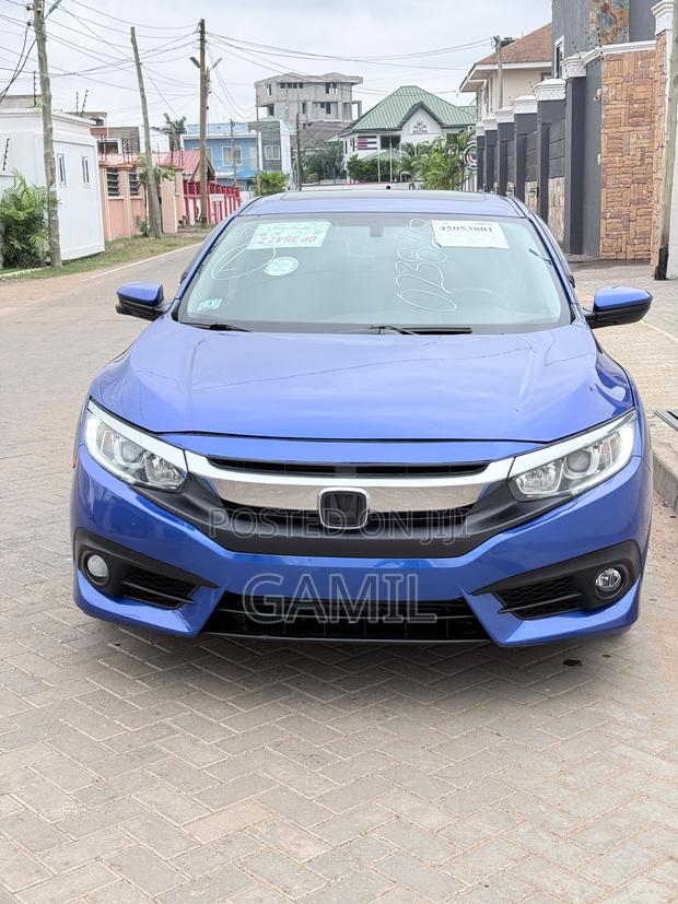 Honda Civic EX Sedan 2018 Blue