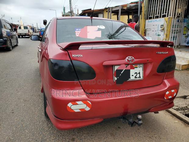 Toyota Corolla 1.8 2008 Red