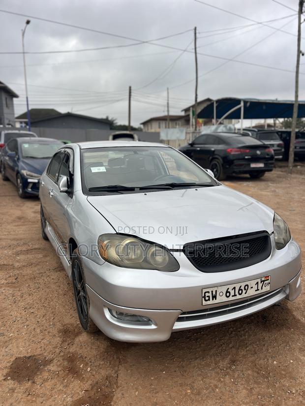Toyota Corolla S 2007 Silver