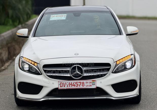 Mercedes-Benz C300 Sport 4Matic Sedan AWD (2.0L 4cyl 7A) 2017 White