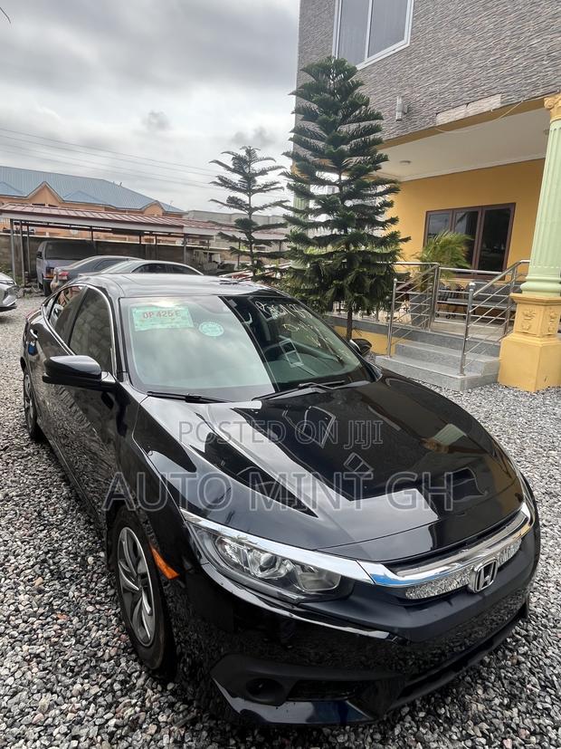 Honda Civic EX 4dr Sedan (1.5L 4cyl) 2016 Black