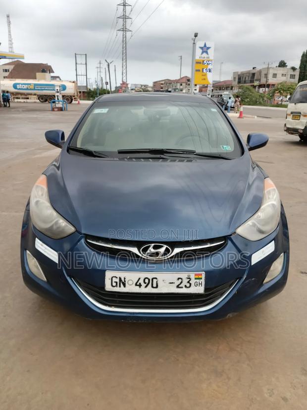Hyundai Elantra 2013 Blue