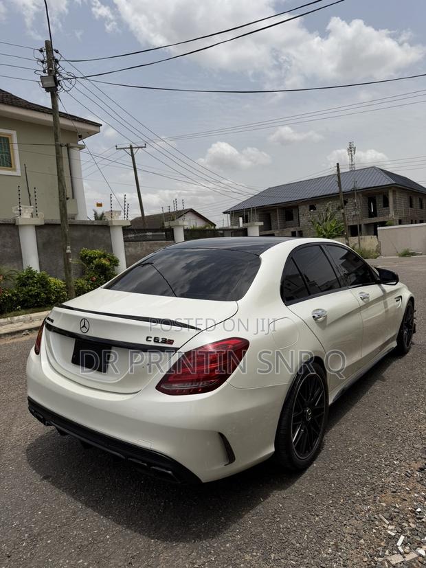 Mercedes-Benz C63 2016 White