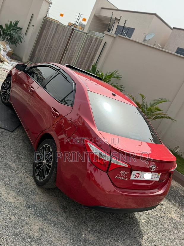 Toyota Corolla S Premium 4dr Sedan (1.8L 4cyl CVT) 2016 Red