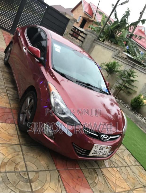 Hyundai Elantra 2013 Red